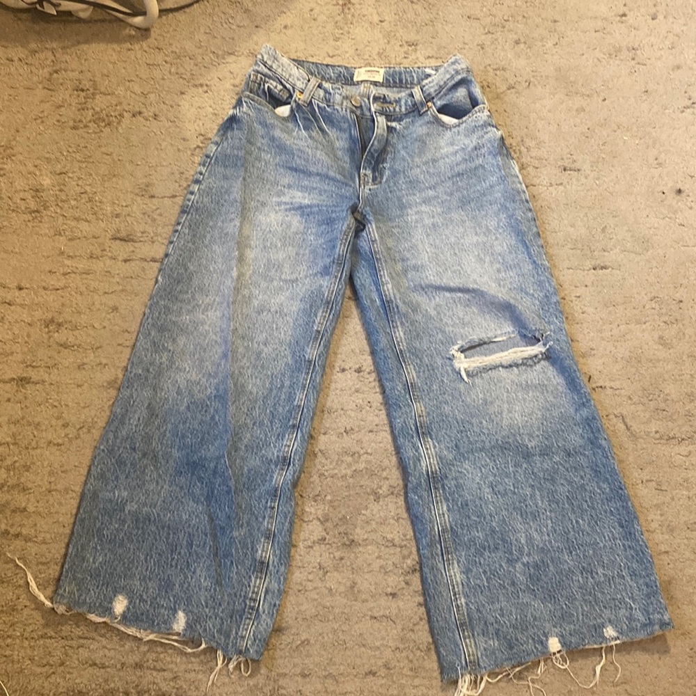 Cropped jeans
